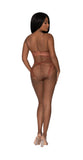 (wd) Caramel Kiss Bralette & G Panty Caramel L/xl