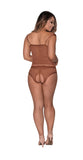 (d)caramel Kiss Cami & Split Crotch Boy Short Caramel 2xl