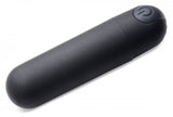 Bang! Vibrating Bullet W/ Remote Control Black