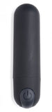 Bang! Vibrating Bullet W/ Remote Control Black