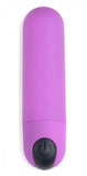 Bang! Vibrating Bullet W/ Remote Control Purple