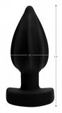 (wd) Ass Thumpers Ribbed Vibra Anal Plug W/ Remote