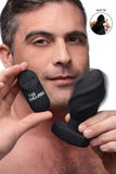 (wd) Ass Thumpers Swirled Vibr Anal Plug W/ Remote