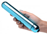 (d) Bang! Vibrating Metallic X Bullet Blue