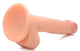 Pop 6.5in Dildo W/ Balls Light