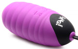 Bang! Swirl Silicone Egg Purple