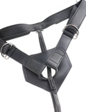 King Cock Strap On Harness W- 8 In Cock Light