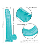 Size Queen 10in Blue