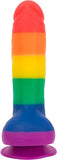 Addiction 100% Silicone Justin 8 Rainbow "