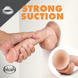 Dr Skin Dr Spin 8in Gyrating Realistic Dildo Vanilla