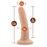 Dr Skin Dr Lucas 5 In Dong W- Suction Cup Vanilla