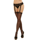 Pantyhose With Garters Black O-s Verona