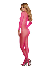 Body Stocking Neon Pink O-s
