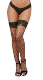 Fence Net Thigh High Black O-s