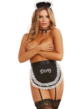 French Maid Fantasy Black O-s