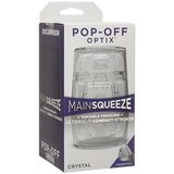 Main Squeeze Pop Off Optix Crystal Stroker