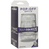 Main Squeeze Pop Off Optix Pussy & Ass Crystal Stroker