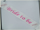 Bride 2b Sash W-pink Stones
