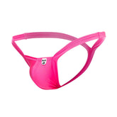 Mob Y Buns Thong Neon Pink Large