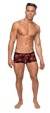 Mini Short Sheer Lips Black Large
