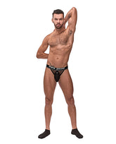 Cock Pit Cock Ring Jock Black S-m