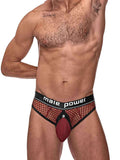 Cock Pit Cock Ring Thong Burgundy S-m