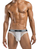 Peep Show Lo Rise Thong White Large- Xl