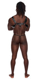 Aries Leather Harness Black O-s