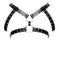 Gemini Leather Harness Black O-s