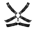 Gemini Leather Harness Black O-s