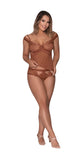 (d)caramel Kiss Cami & Split Crotch Boy Short Caramel L/xl