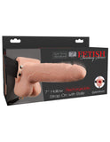 Fetish Fantasy 7 In Hollow Rechargeable Strap-on W- Balls