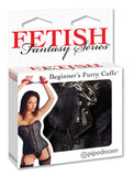Fetish Fantasy Beginners Furry Cuffs Black