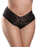 Hookup Panties Pleasure Pearl Boy Shorts Xl-xxl