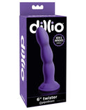 Dillio 6 Twister Purple Dong "