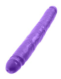 Dillio 12 Double Dong Purple Dong "