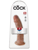 King Cock 9 In Cock Tan