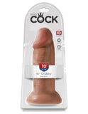 King Cock 10 In Chubby Tan