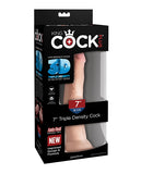 King Cock Plus 7 In Triple Density Cock Light