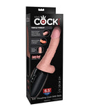 King Cock Plus 6.5 In Thrusting Cock W- Balls