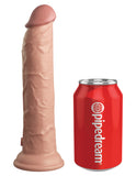 King Cock Elite 9 In Vibrating Dual Density Light