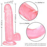 Size Queen 6in Pink