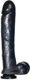 Exxxtreme Dong W-suction Black 12in