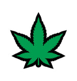 Green Marijuana Leaf Pin