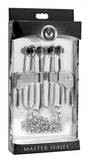 Master Series Intensity Nipple Press Clamps W- Chain