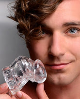 Master Series Detained 2.0 Restrictive Chastity Cage W- Nubs