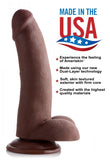 (d) Usa Cocks 8in Ameriskin Di Dark