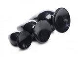Master Series Triple Cones 3pc Anal Plug Set Black