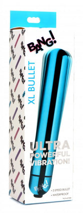 (d) Bang! Vibrating Metallic X Bullet Blue