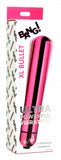 (d) Bang! Vibrating Metallic X Bullet Pink